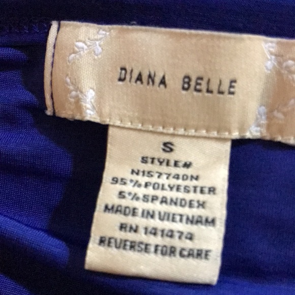 Blue 3/4 Sleeve Pullover - Picture 5 of 5